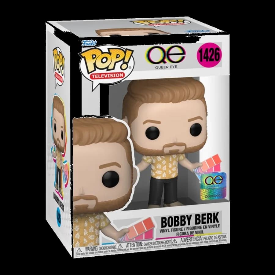 FUNKO POP! TELEVISION: QUEER EYE - BOBBY BERK #1426 VINYL FIGURE