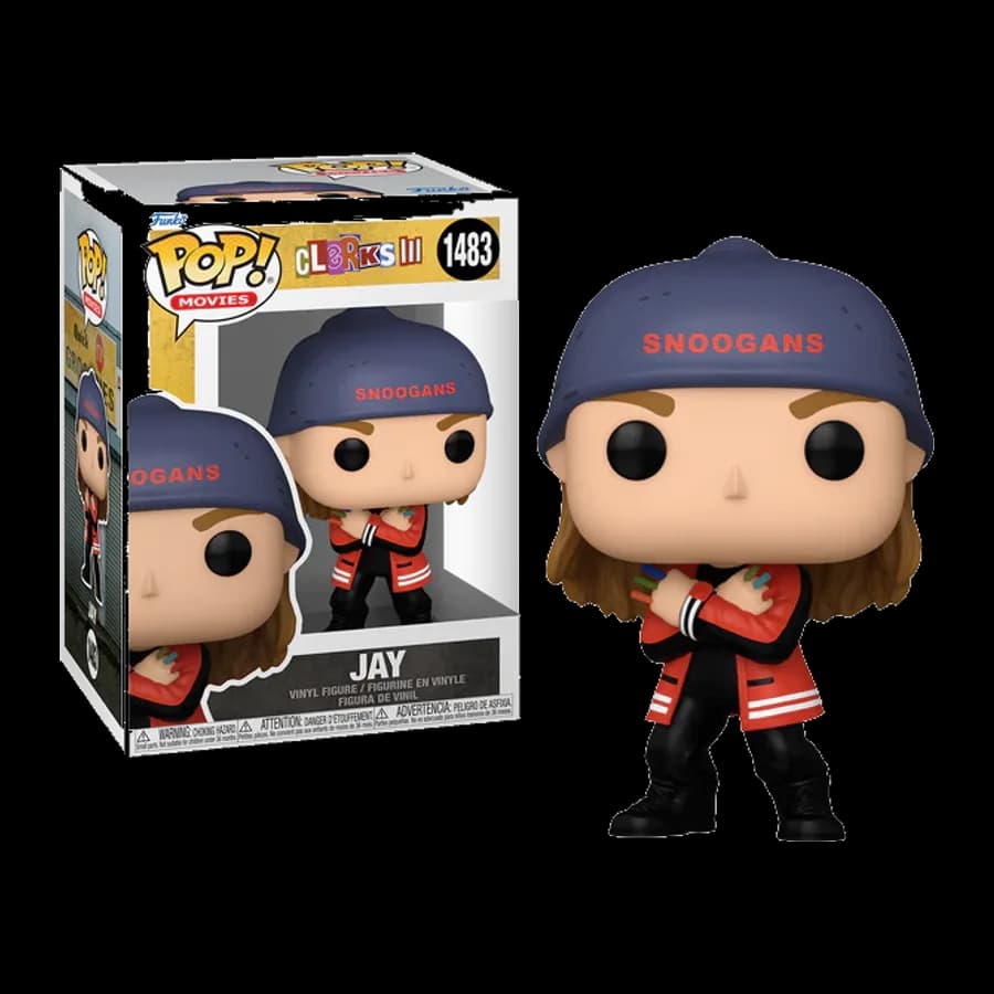 FUNKO POP! MOVIES: CLERKS III - JAY #1483 VINYL FIGURE