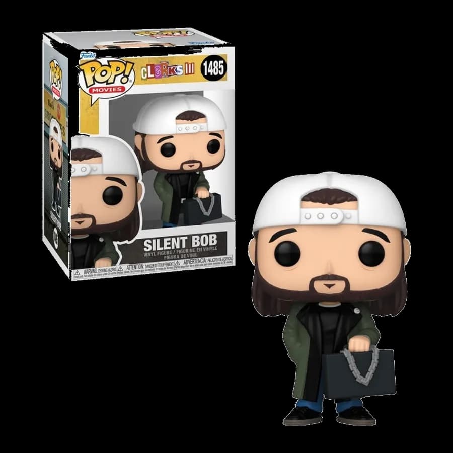 FUNKO POP! MOVIES: CLERKS III - SILENT BOB #1485 VINYL FIGURE