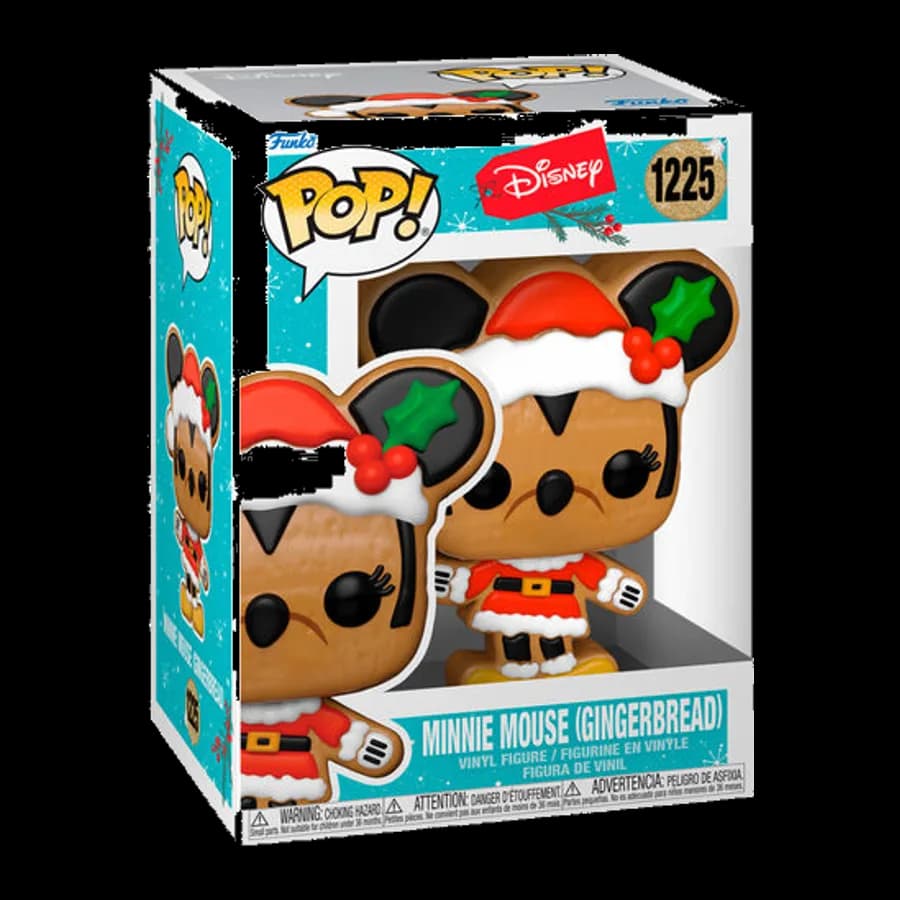 FUNKO POP! DISNEY - MINNIE MOUSE (Gingerbread) (Christmas) #1225 VINYL FIGURE