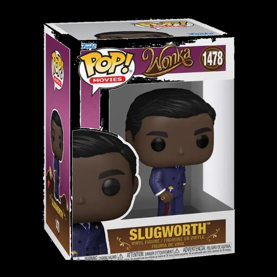 FUNKO POP! MOVIES: WONKA - SLUGWORTH #1478 VINYL FIGURE
