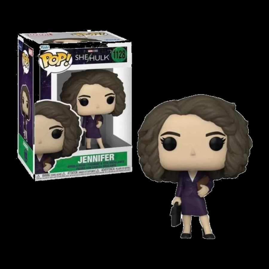 FUNKO POP! MARVEL: SHE-HULK - JENNIFER #1128 BOBBLE-HEAD VINYL FIGURE