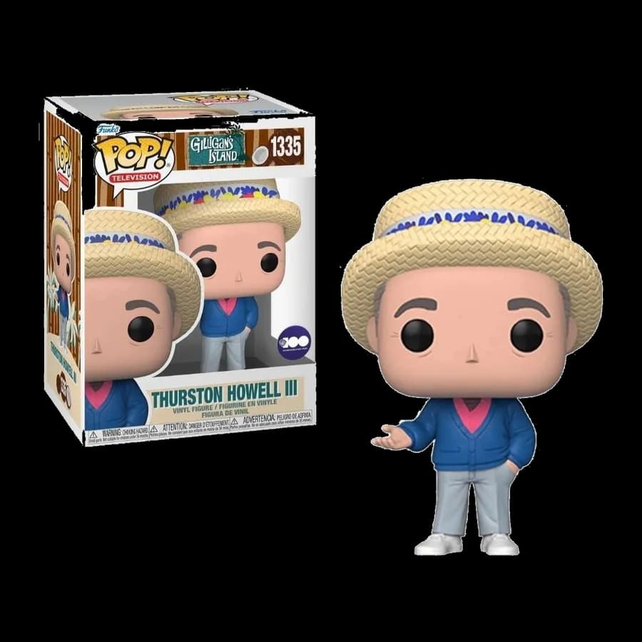 FUNKO POP! TELEVISION: GILLIGAN'S ISLAND - THURSTON HOWELL III #1335 VINYL FIGURE