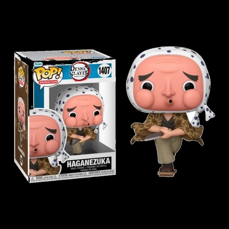 FUNKO POP! ANIMATION: DEMON SLAYER: KIMETSU NO YAIBA - HAGANEZUKA (No Hat) #1407 VINYL FIGURE