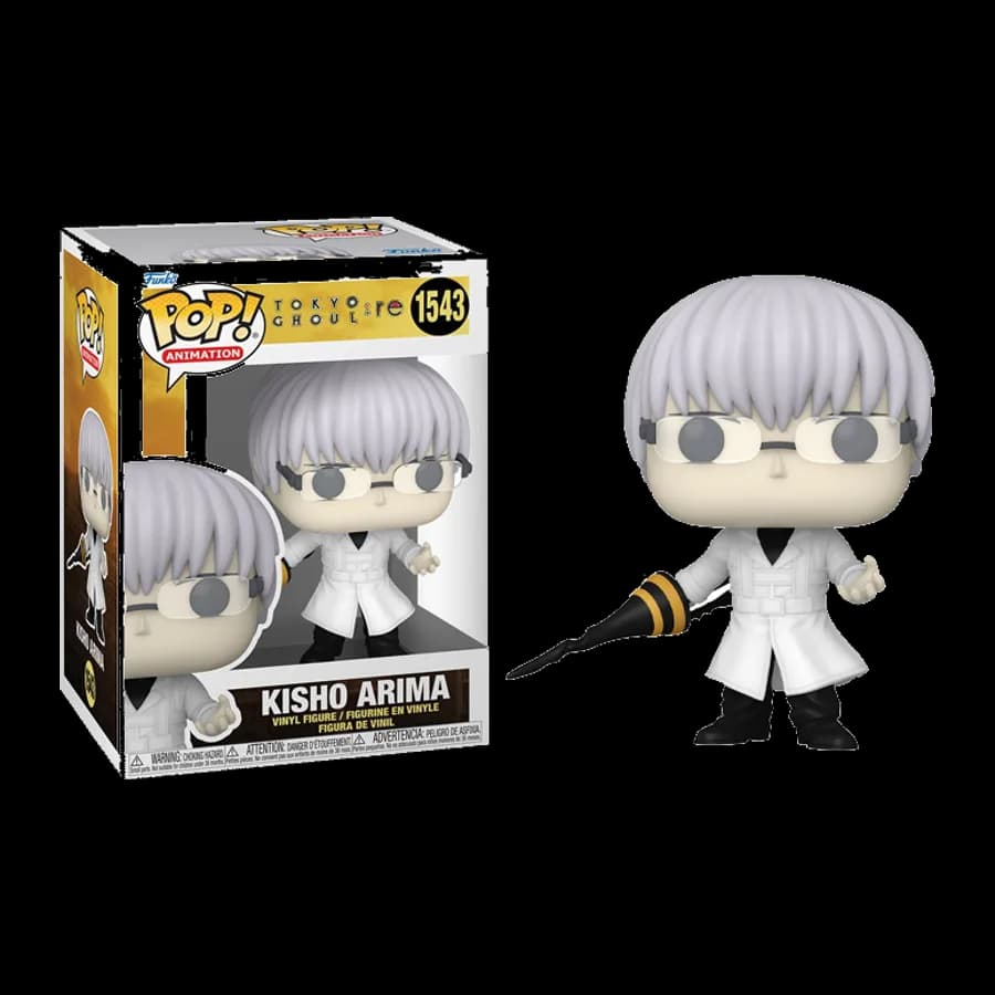 FUNKO POP! ANIMATION: TOKYO GHOUL:RE - KISHO ARIMA #1543 VINYL FIGURE