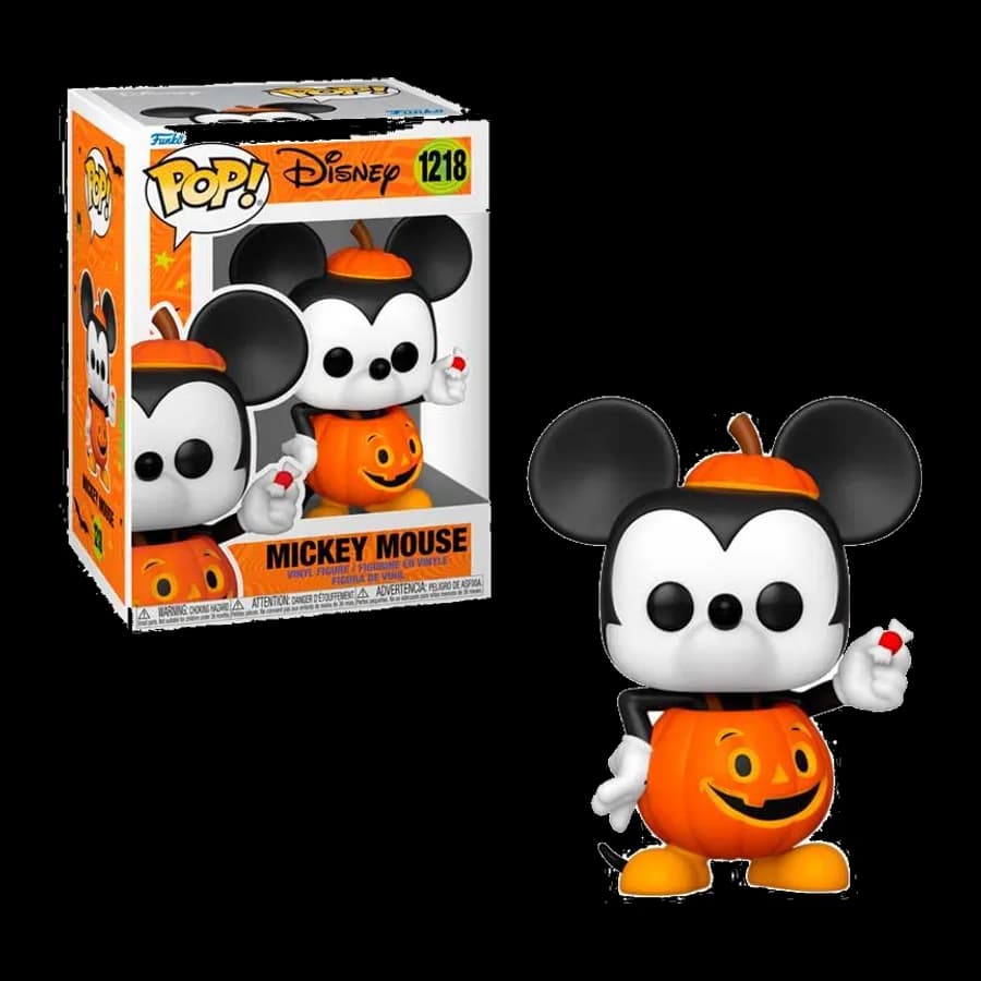 FUNKO POP! DISNEY: HALLOWEEN S2 - MICKEY MOUSE (Trick Or Treat) #1218 VINYL FIGURE