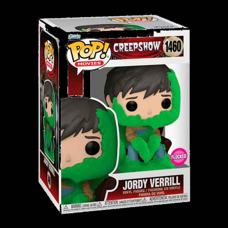 FUNKO POP! MOVIES: CREEPSHOW - JORDY VERRILL (FLOCKED) #1460 VINYL FIGURE
