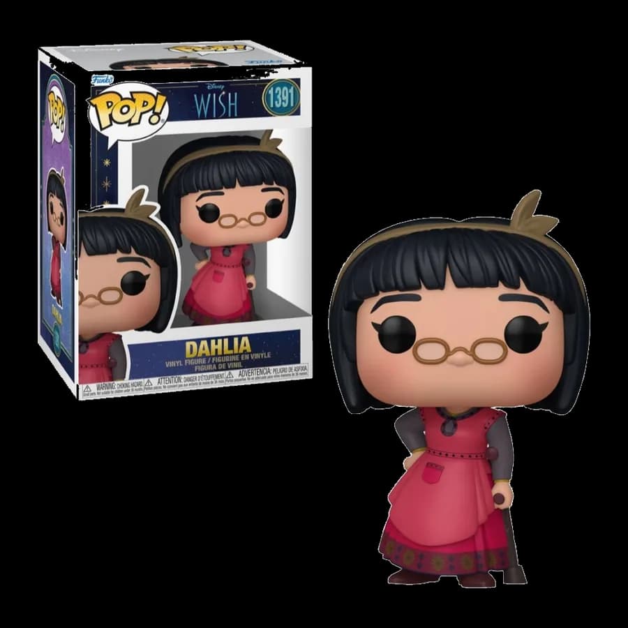 FUNKO POP! DISNEY: WISH - DAHLIA #1391 VINYL FIGURE