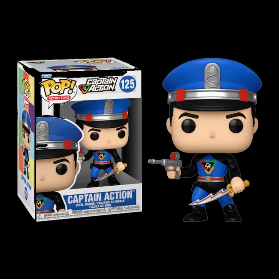FUNKO POP! RETRO TOYS: CAPTAIN ACTION - CAPTAIN ACTION #125 VINYL FIGURE