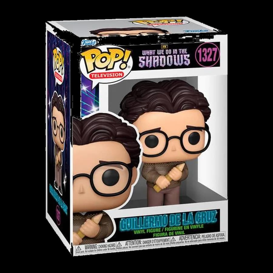FUNKO POP! TELEVISION: WHAT WE DO IN THE SHADOWS - GUILLERMO DE LA CRUZ #1327 VINYL FIGURE