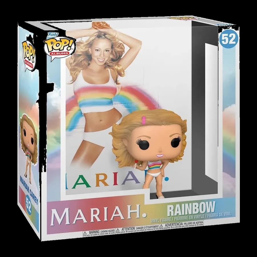 FUNKO POP! ALBUMS: MARIAH CAREY - RAINBOW #52 VINYL FIGURE
