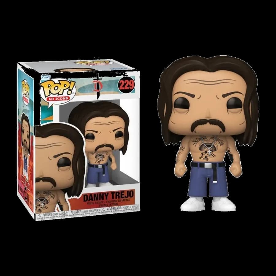 FUNKO POP! AD ICONS: DANNY TREJO #229 VINYL FIGURE