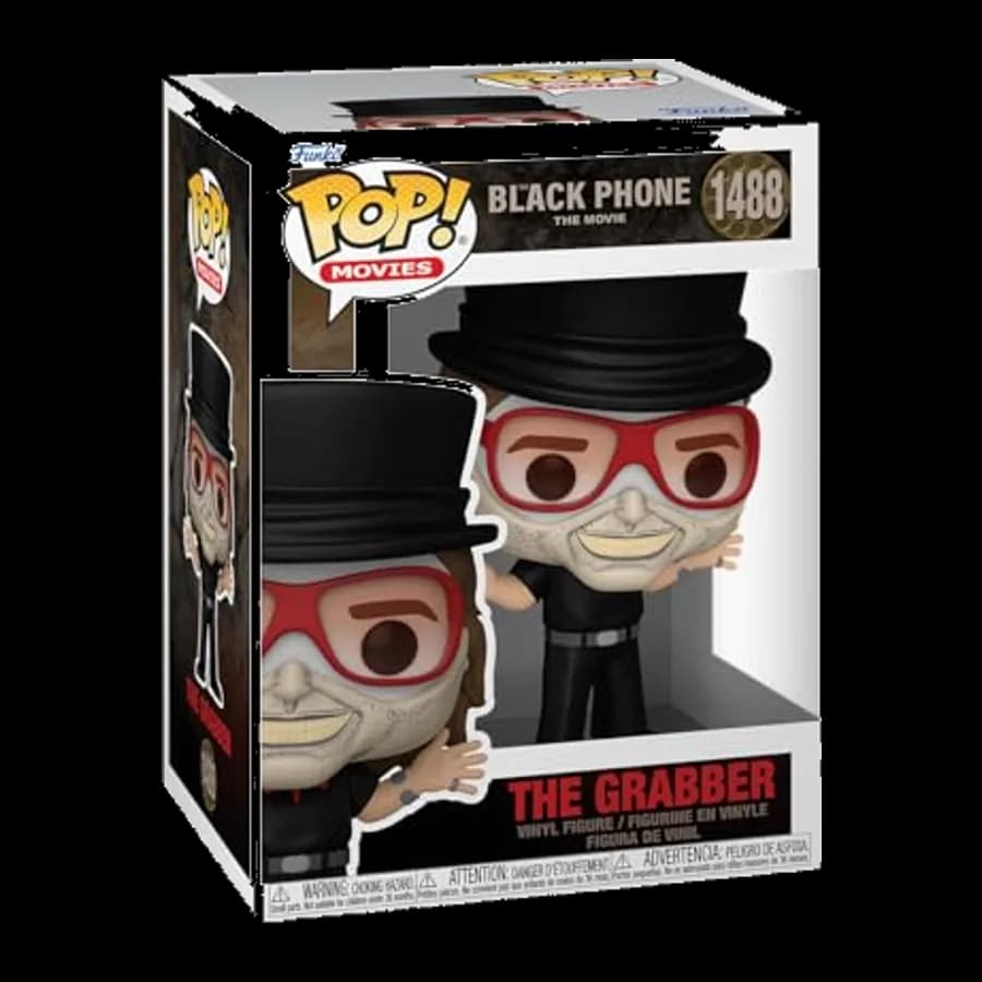 FUNKO POP! MOVIES: BLACK PHONE - THE GRABBER #1488 VINYL FIGURE