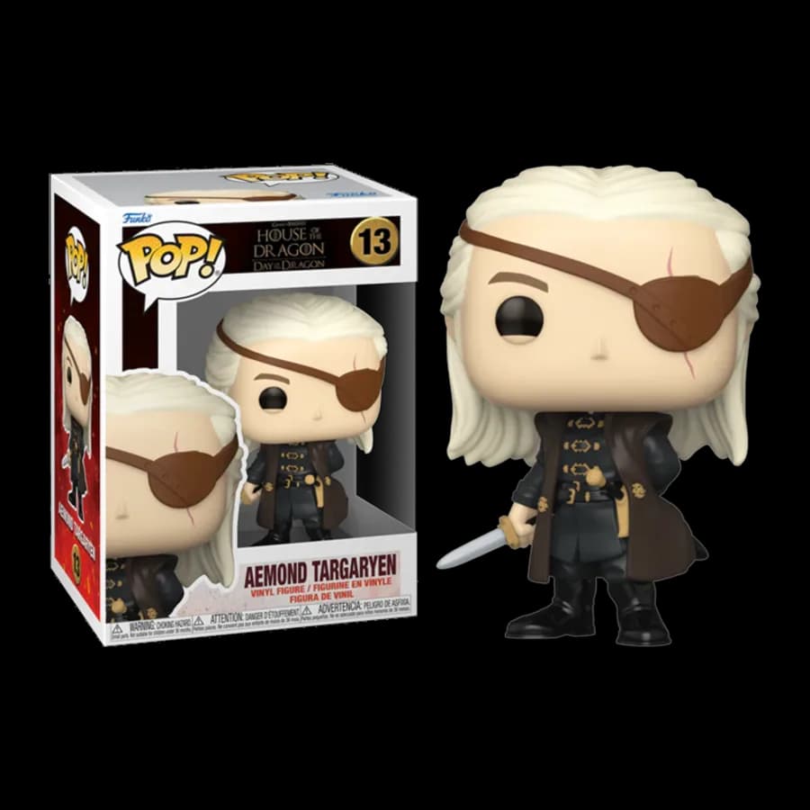 FUNKO POP! GAME OF THRONES: HOUSE OF THE DRAGON - AEMOND TARGARYEN #13 VINYL FIGURE