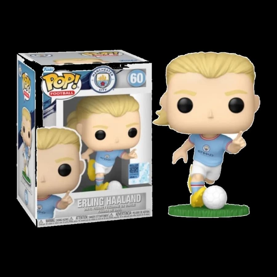 FUNKO POP! FOOTBALL: MANCHESTER CITY - ERLING HAALAND #60 VINYL FIGURE
