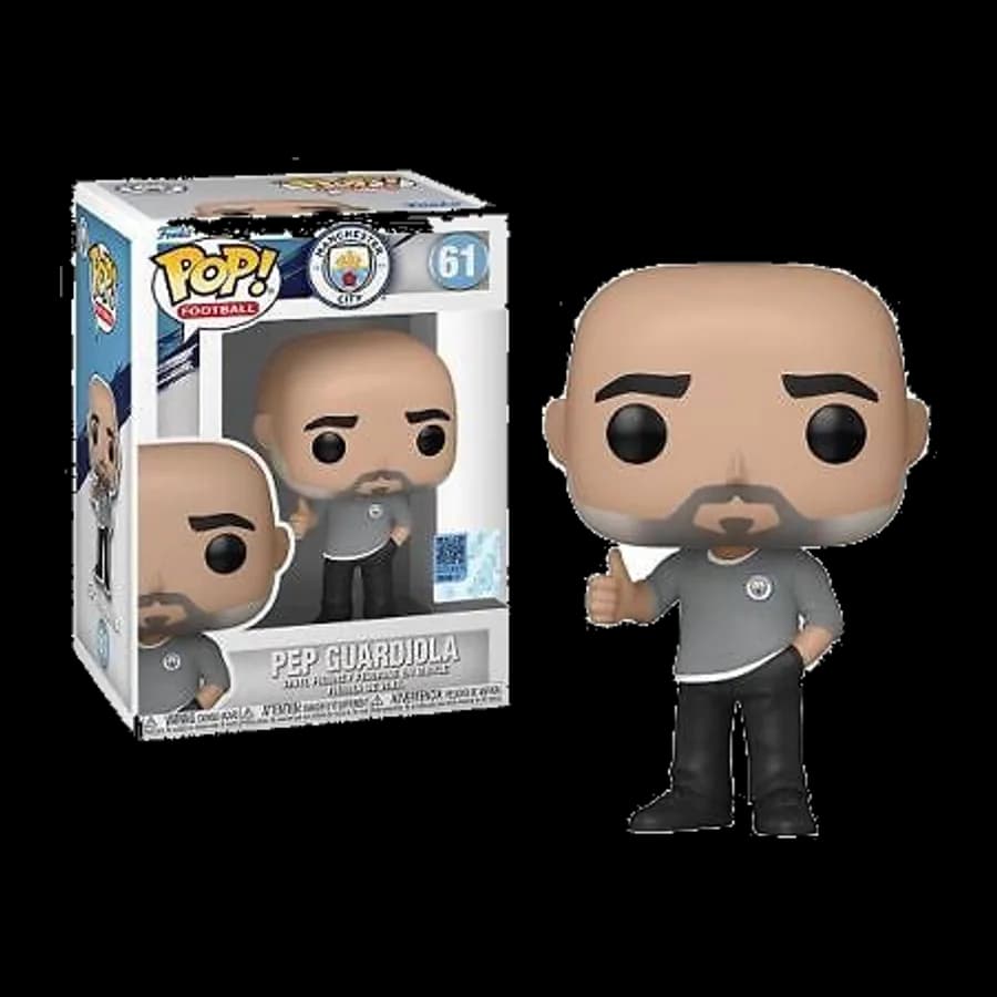 FUNKO POP! FOOTBALL: MANCHESTER CITY - PEP GUARDIOLA #61 VINYL FIGURE