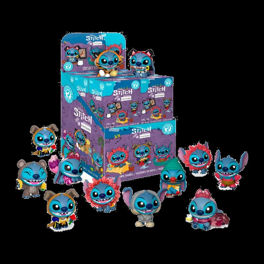 FUNKO MYSTERY MINIS: DISNEY - STITCH IN COSTUME VINYL FIGURE (BLIND BOX/RANDOM)