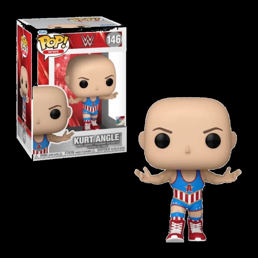 FUNKO POP! WWE - KURT ANGLE #146 VINYL FIGURE