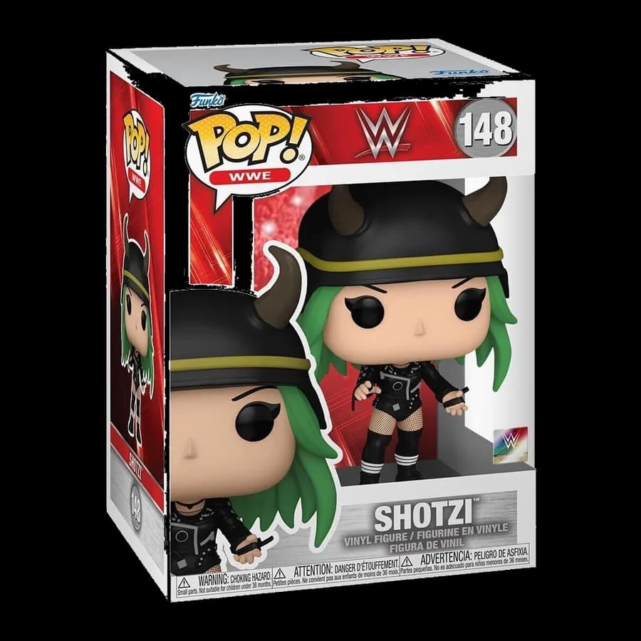 FUNKO POP! WWE - SHOTZI BLACKHEART #148 VINYL FIGURE