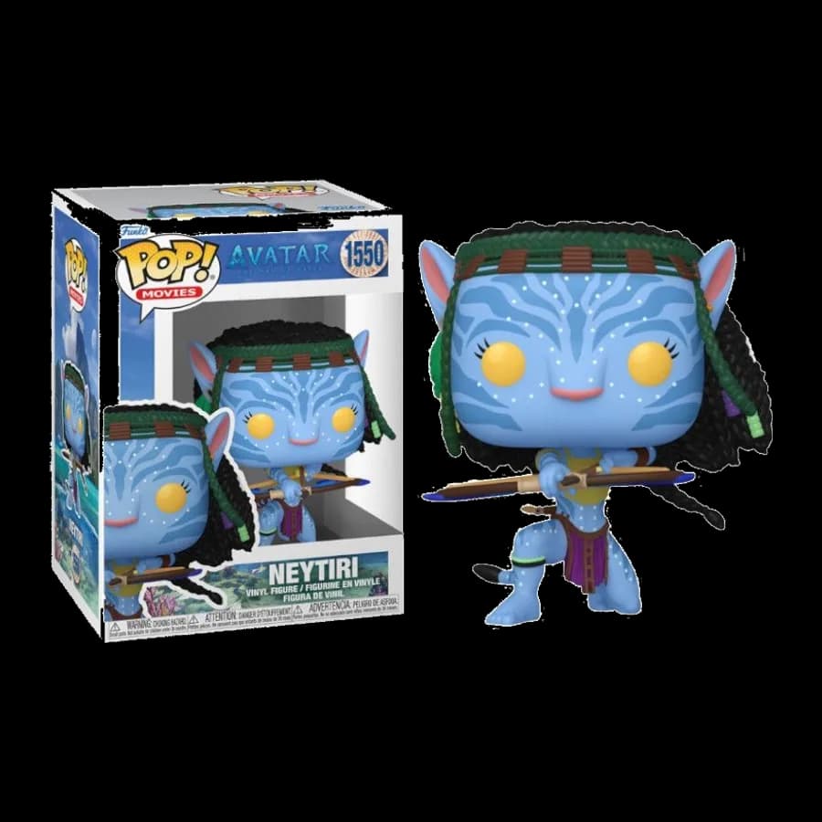 FUNKO POP! MOVIES AVATAR: THE WAY OF WATER - NEYTIRI (BATTLE) #1550 VINYL FIGURE