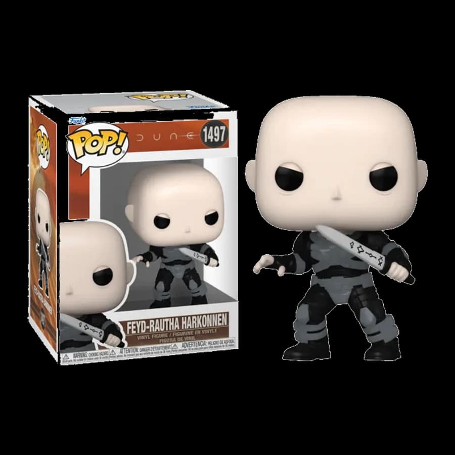 FUNKO POP! MOVIES: DUNE - FEYD-RAUTHA HARKONNEN #1497 VINYL FIGURE