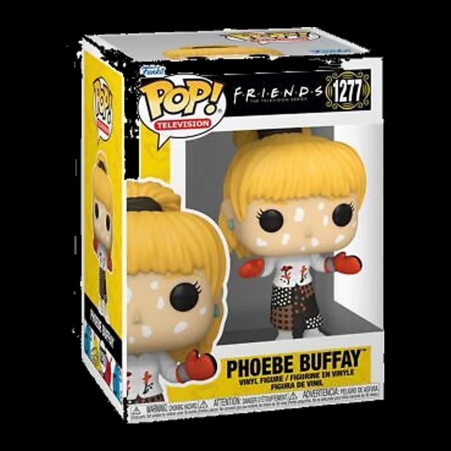 FUNKO POP! TELEVISION: FRIENDS - PHOEBE BUFFAY #1277 VINYL FIGURE