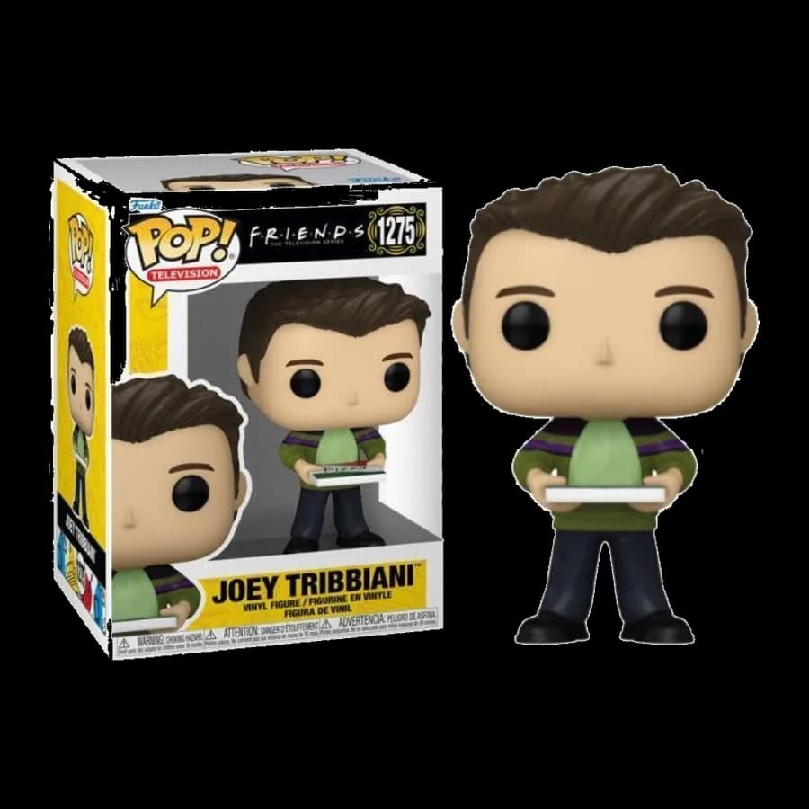 FUNKO POP! TELEVISION: FRIENDS - JOEY TRIBBIANI (WITH PIZZA) #1275 VINYL FIGURE