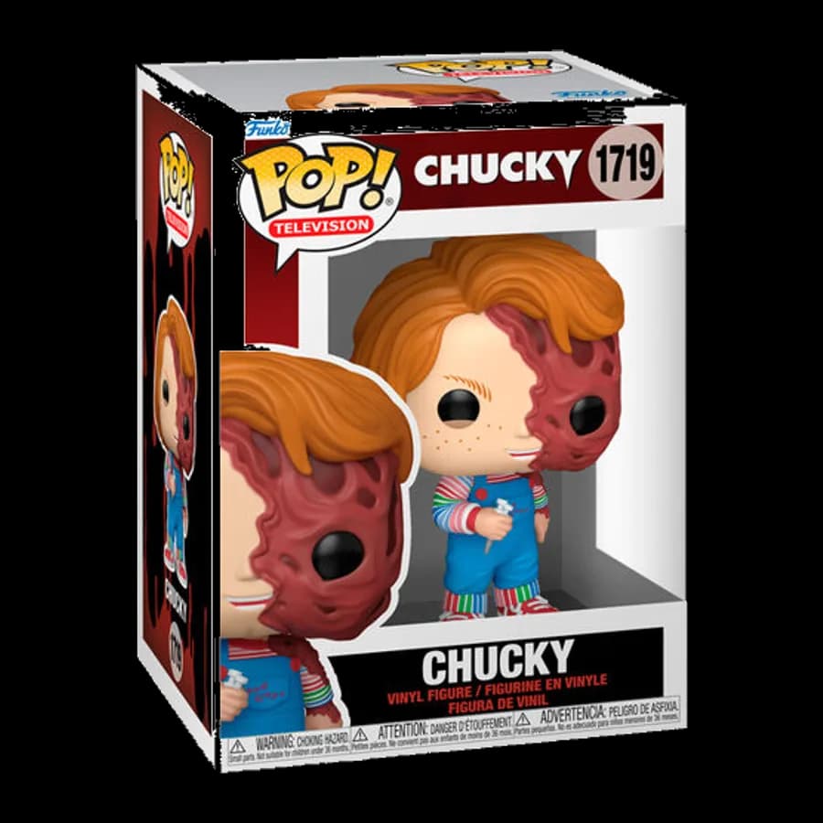 FUNKO POP! TELEVISION: CHUCKY - CHUCKY (MELTED) #1719 VINYL FIGURE