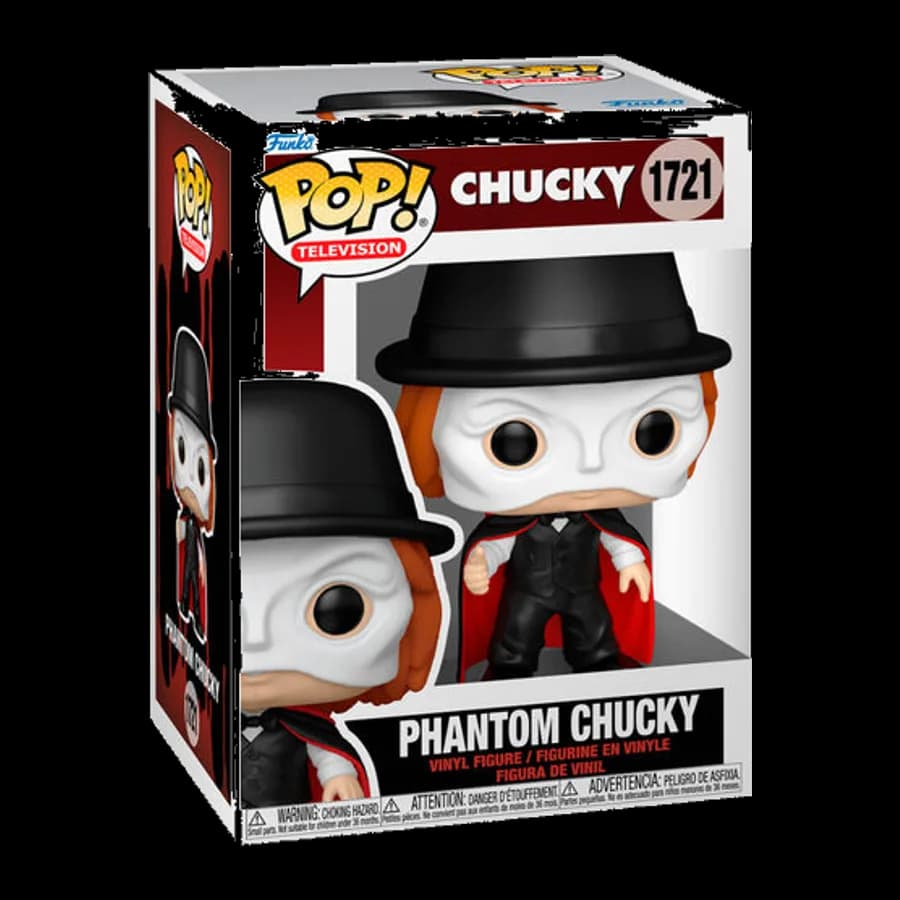 FUNKO POP! TELEVISION: CHUCKY - PHANTOM CHUCKY #1721 VINYL FIGURE