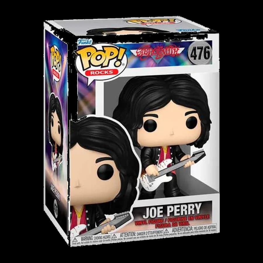FUNKO POP! ROCKS: AEROSMITH - JOE PERRY #476 VINYL FIGURE