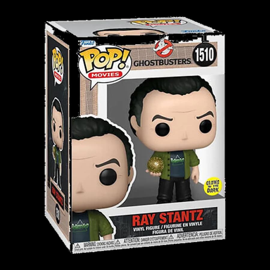 FUNKO POP! MOVIES: GHOSTBUSTERS (2024) - RAY STANTZ (Glows in the dark) #1510 VINYL FIGURE
