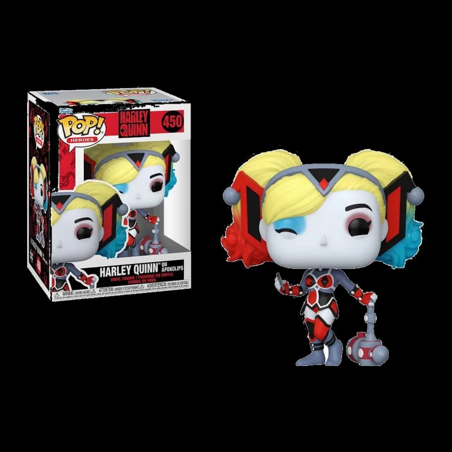 FUNKO POP! HEROES: HARLEY QUINN - HARLEY QUINN ON OPOKOLIPS #450 VINYL FIGURE