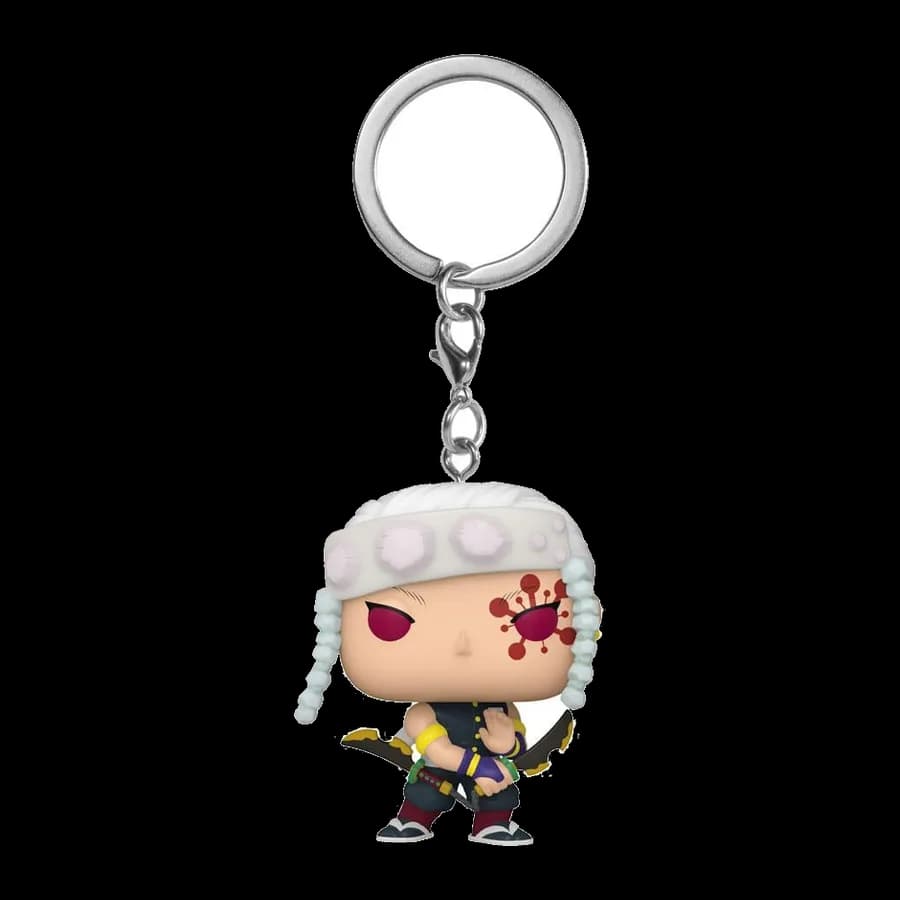 FUNKO POCKET POP! DEMON SLAYER - TENGEN UZUI VINYL FIGURE KEYCHAIN