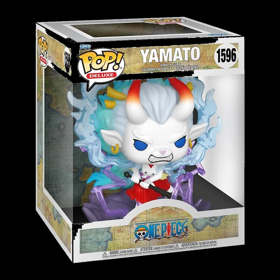 FUNKO POP! DELUXE: ONE PIECE - YAMATO #1596 VINYL FIGURE (6'')
