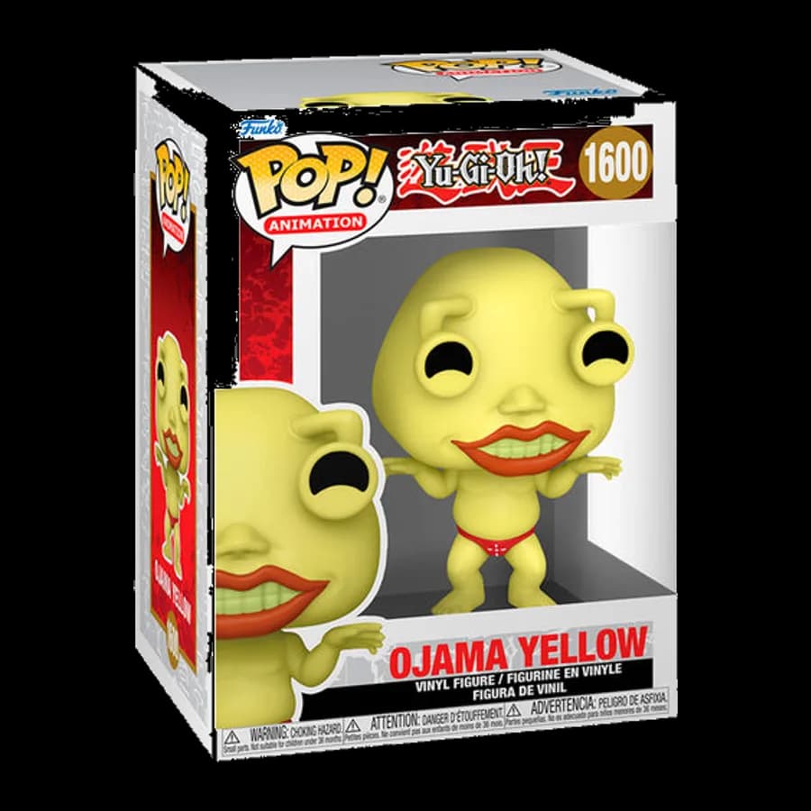 FUNKO POP! ANIMATION: YU-GI-OH! - OJAMA YELLOW #1600 VINYL FIGURE
