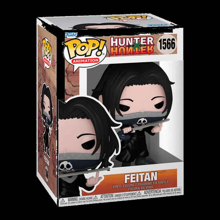 FUNKO POP! ANIMATION: HUNTER X HUNTER - FEITAN #1566 VINYL FIGURE