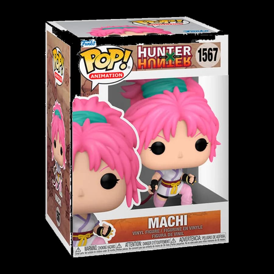 FUNKO POP! ANIMATION: HUNTER X HUNTER - MACHI KOMACINE #1567 VINYL FIGURE