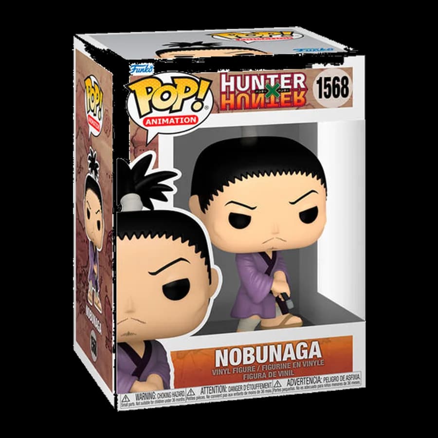 FUNKO POP! ANIMATION: HUNTER X HUNTER - NOBUNAGA #1568 VINYL FIGURE
