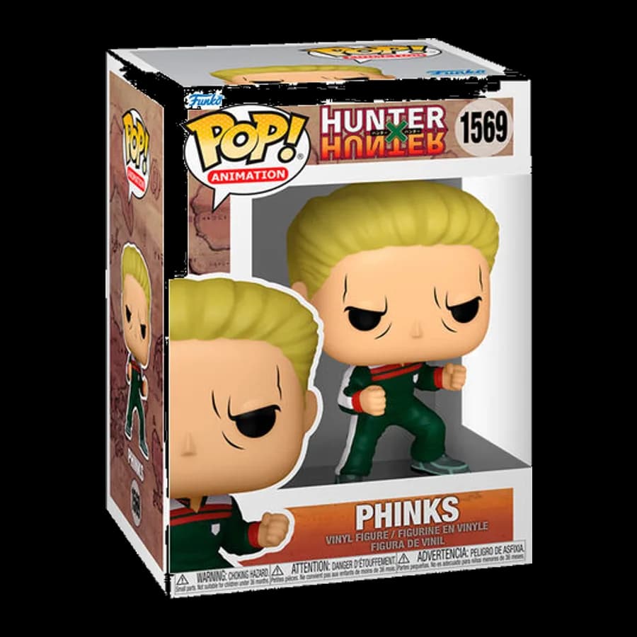 FUNKO POP! ANIMATION: HUNTER X HUNTER - PHINKS #1569 VINYL FIGURE