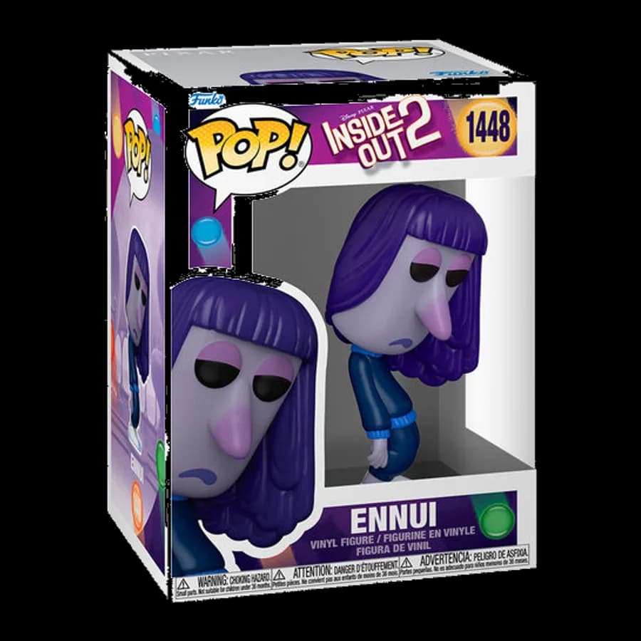 FUNKO POP! DISNEY: INSIDE OUT 2 - ENNUI #1448 VINYL FIGURE
