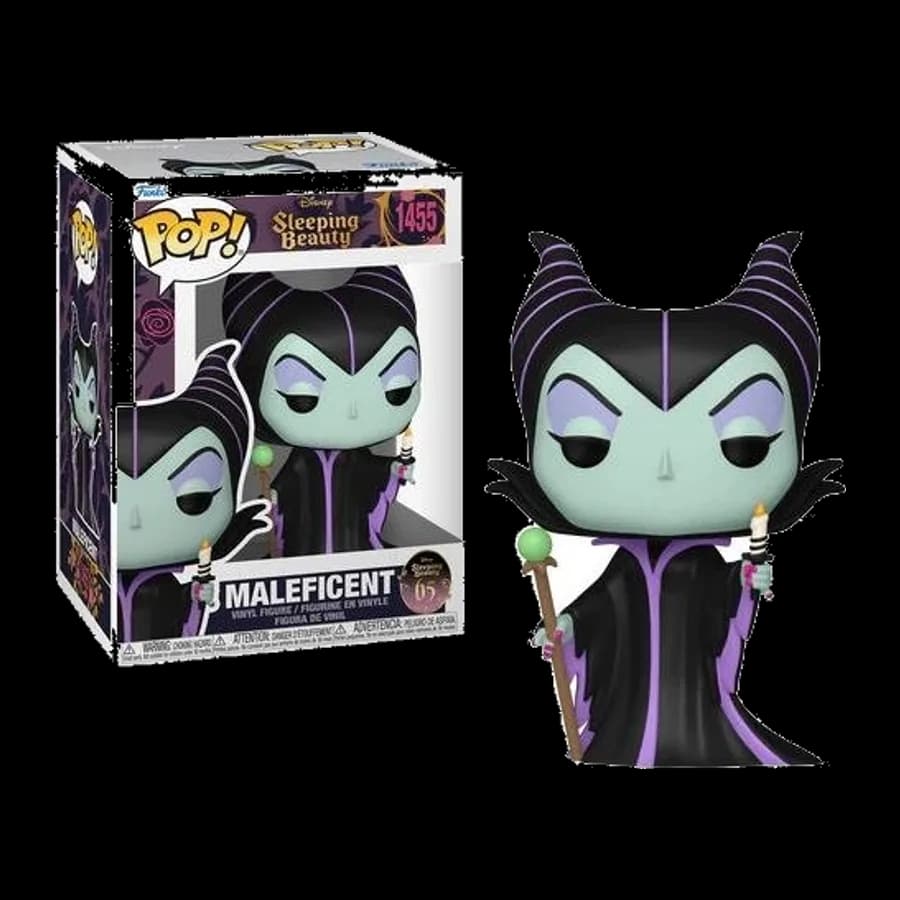 FUNKO POP! DISNEY: SLEEPING BEAUTY 65th ANNIVERSARY - MALEFICENT WITH CANDLE #1455 VINYL FIGURE
