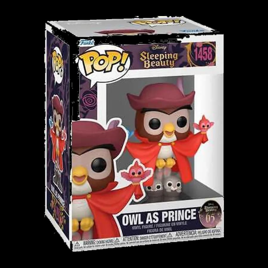 FUNKO POP! DISNEY: SLEEPING BEAUTY 65th ANNIVERSARY - OWL AS PRINCE #1458 VINYL FIGURE