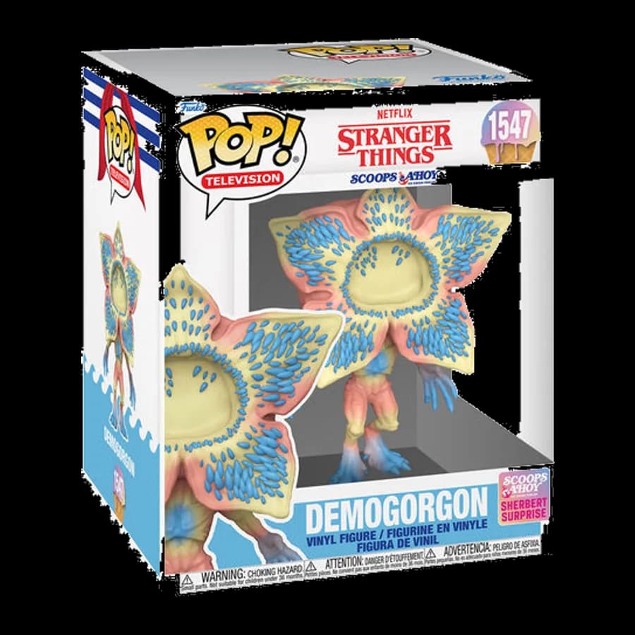 FUNKO POP! SUPER: STRANGER THINGS - DEMOGORGON (SCOOPS AHOY) #1547 VINYL FIGURE (6'')