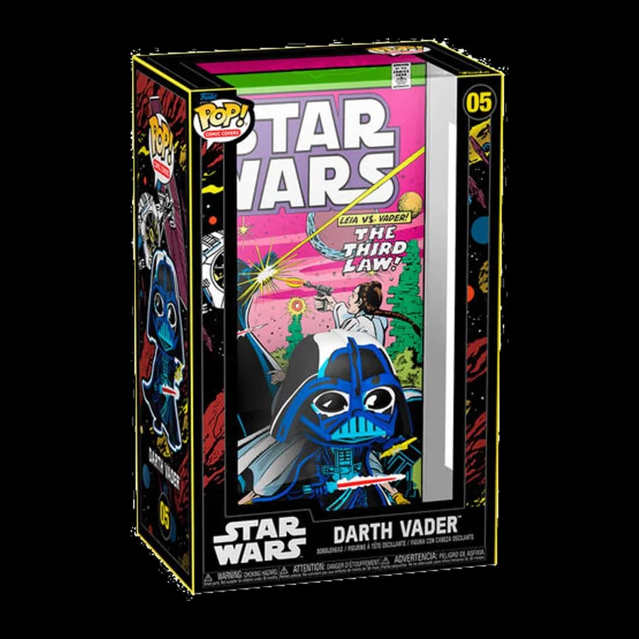 FUNKO POP! COMIC COVERS: STAR WARS COMIC BOOK COVERS '24 - DARTH VADER (1977) #05 BOBBLE-HEAD VINYL FIGURE