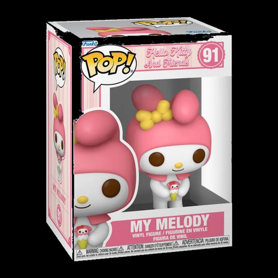 FUNKO POP! SANRIO: HELLO KITTY AND FRIENDS - MY MELODY #91 VINYL FIGURE