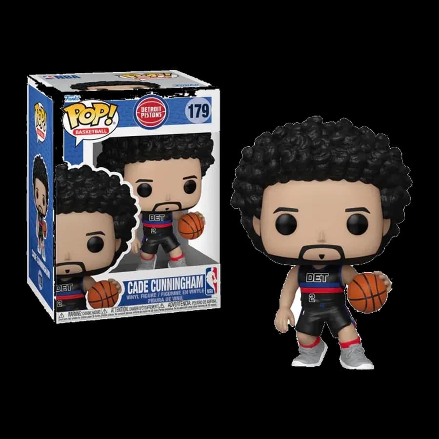 FUNKO POP! NBA: DETROIT PISTONS - CADE CUNNINGHAM #179 VINYL FIGURE
