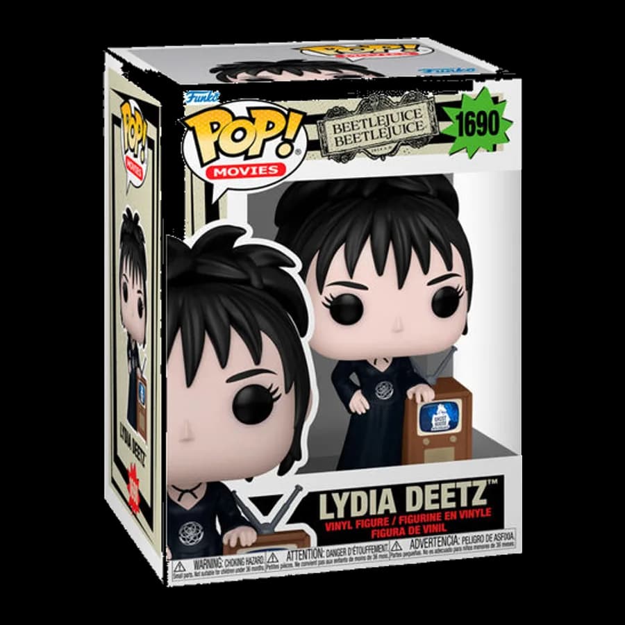 FUNKO POP! MOVIES: BEETLEJUICE - LYDIA DEETZ #1690 VINYL FIGURE