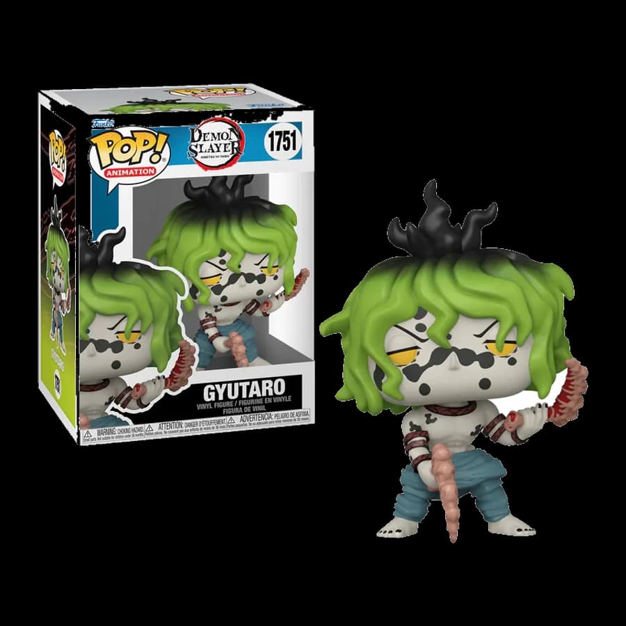 FUNKO POP! ANIMATION: DEMON SLAYER - GYUTARO #1751 VINYL FIGURE