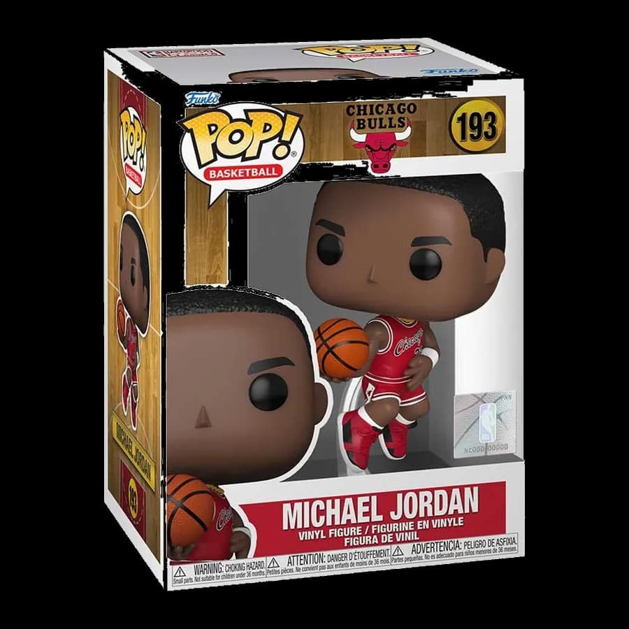 FUNKO POP! BASKETBALL: CHICAGO BULLS - MICHAEL JORDAN #193 VINYL FIGURE