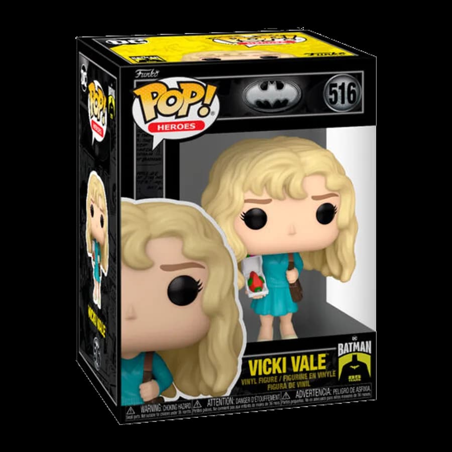 FUNKO POP! HEROES DC: BATMAN 85th ANNIVERSARY - VICKI VALE #516 VINYL FIGURE